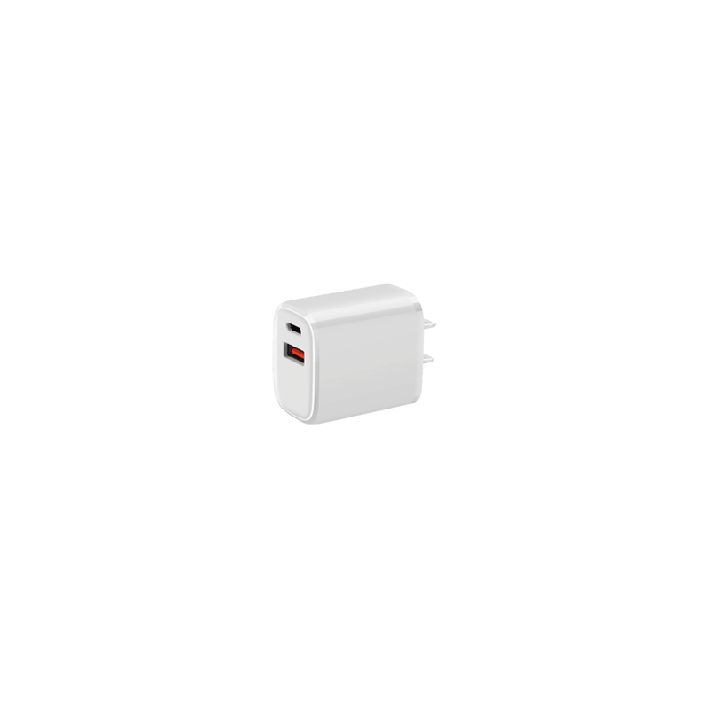 IBIZ Adaptateur d'alimentation 20W PD USB-C + A QC3.0, 1 unité