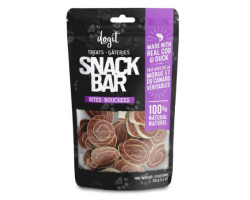 Gâterie Bouchées de Morue et Canard Snack Bar pour chiens, 150g – Dogit