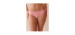 Culotte bikini microfibre et dentelle dos lisse