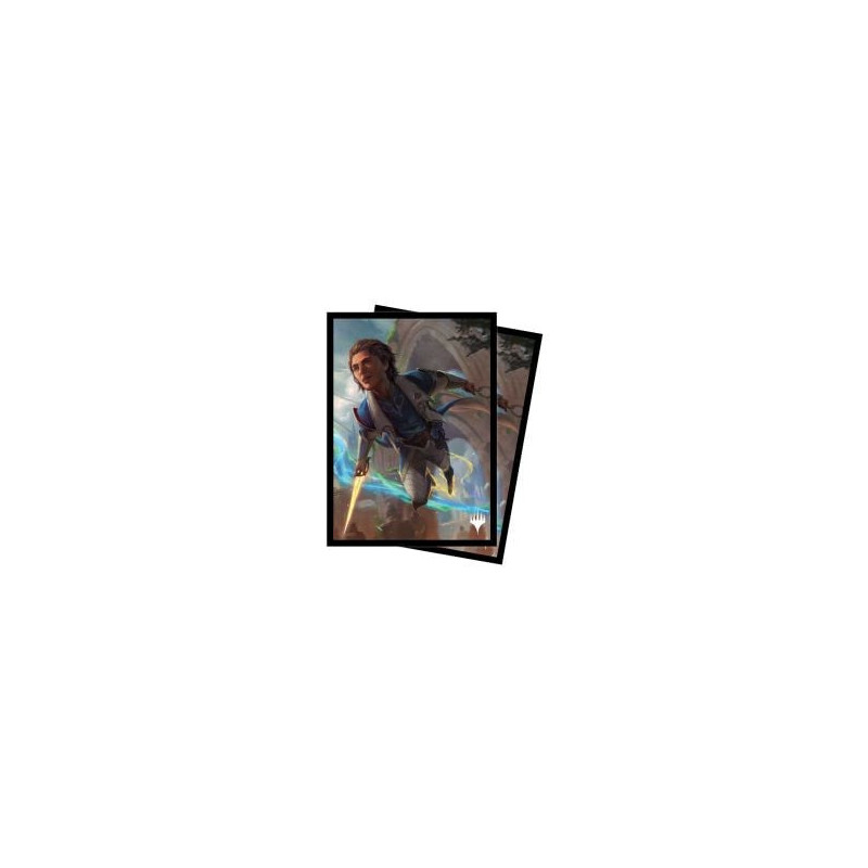 Magic the gathering -  pochettes taille standard - kellan, prodige curieux (100) -  meurtres au manoir karlov