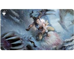 Magic the gathering -  surface de jeu - disa la tourmentée - (61 x 33 cm) -  horizons du modern iii