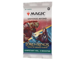 Magic the gathering -  paquet booster jumpstart vol.2 (anglais) (p21/b18) -  lord of the rings: tales of the middle-earth - hol