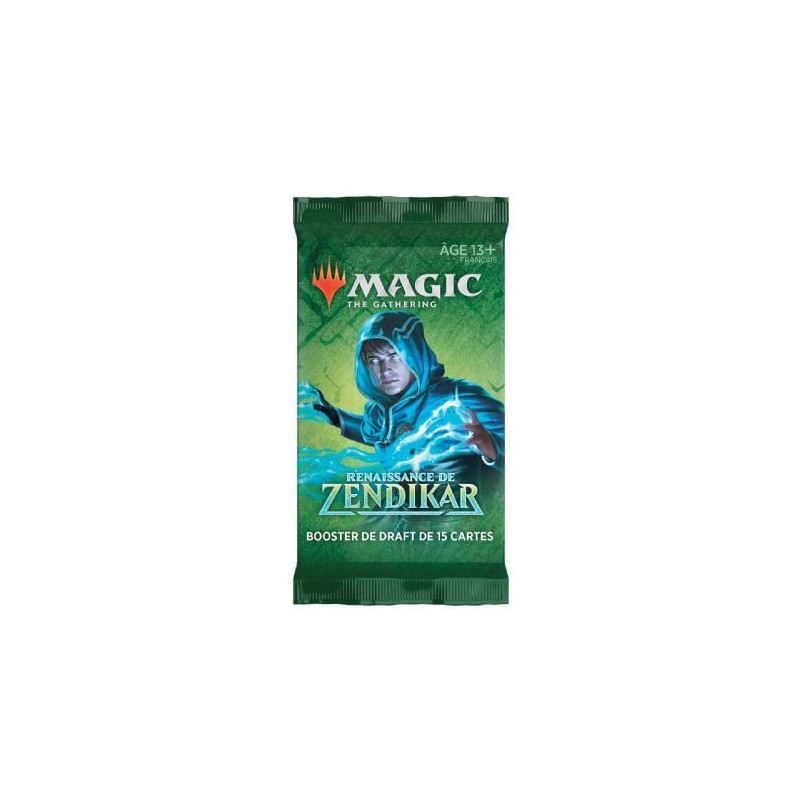 Magic the gathering -  paquet booster draft (français) (p15/b36/c6) -  zendikar rising