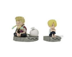 One piece -  figurine de sanji & zeff -  log stories