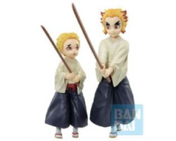 Demon slayer -  figurine de senjuro et kyojuro rengoku -  immortal ties