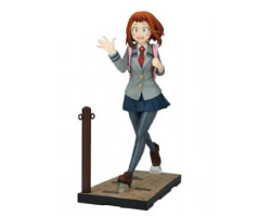 My hero academia -  figurine de ochaco uraraka en uniforme d'école