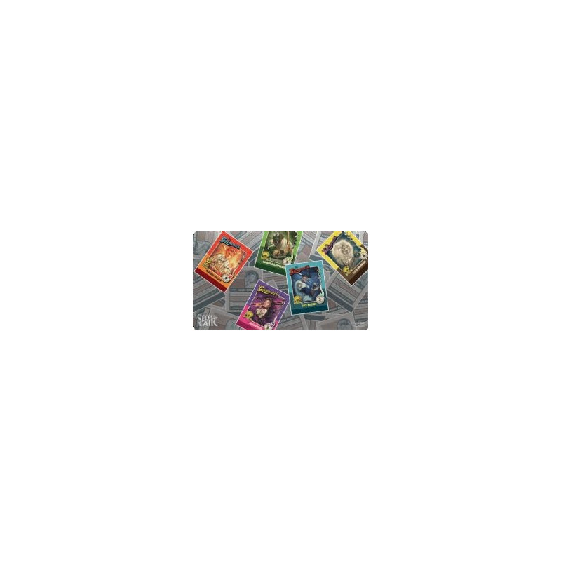 Magic the gathering -  surface de jeu - secret lair 2023 baseball - bordure surjetée (61 cm x 34 cm)