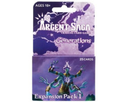 Argent saga -  paquet extension 1 (25 cartes) -  generations