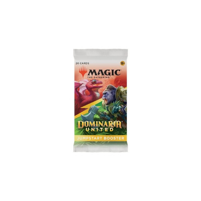 Magic the gathering -  paquet jumpstart booster (anglais) (p20/b18/c6) -  dominaria united