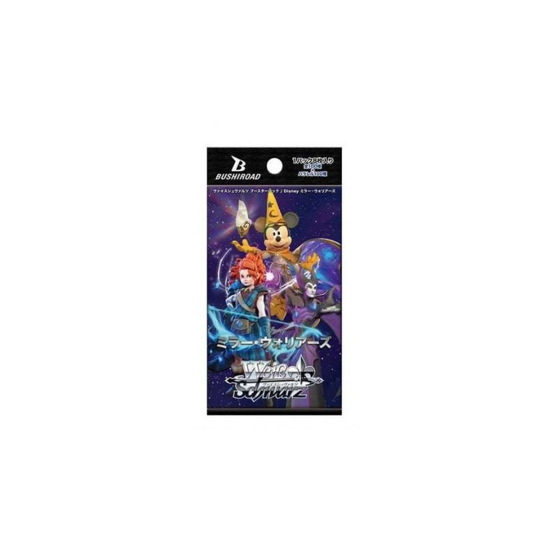 Weiss schwarz -  paquet booster (p8/b12)(japonais) -  disney mirrorverse