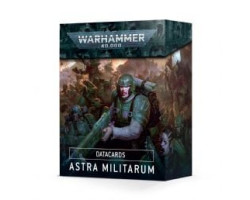 Warhammer 40k -  datacards 9th (anglais) -  astra militarum