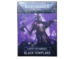 Black templars -  cartes techniques 9th (français)