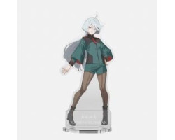 Gundam -  acrylic stand: miorine rembran -  gunpla package art