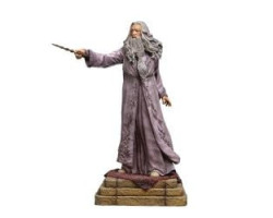 Harry potter -  figurine d'albus dumbledore deluxe - 1:10 -  iron studios