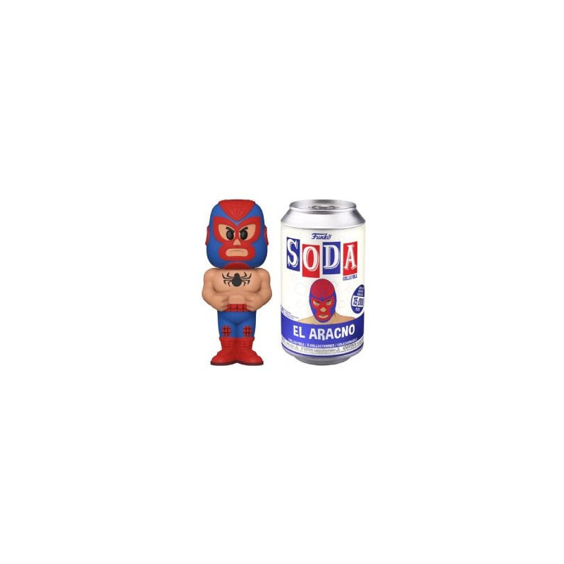 Marvel -  figurine soda en vinyle de el aracno (10 cm) -  funko soda