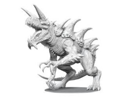 Dungeons & dragons -  gargantuan tarrasque premium unpainted figure -  icons of the realms