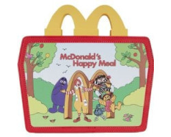 Mcdonald's -  carnet de notes boîte à lunch happy meal -  loungefly