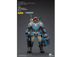 Warhammer 40k -  figurine de astra militarum tempestus scions 55th kappic eagles medic - échelle 1/18 -  joytoy