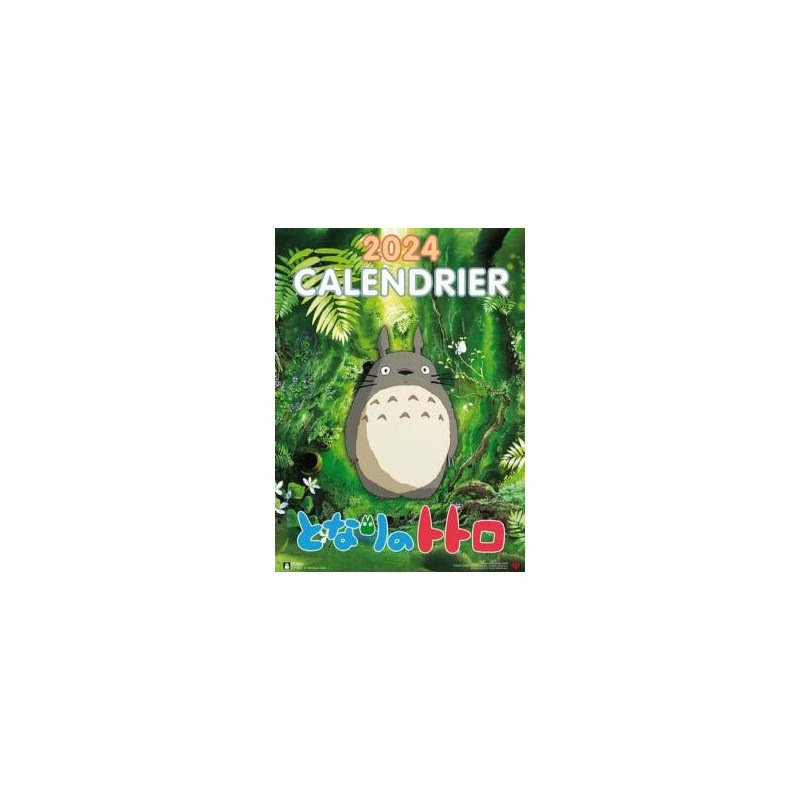 Mon voisin totoro -  calendrier 2024 (français)