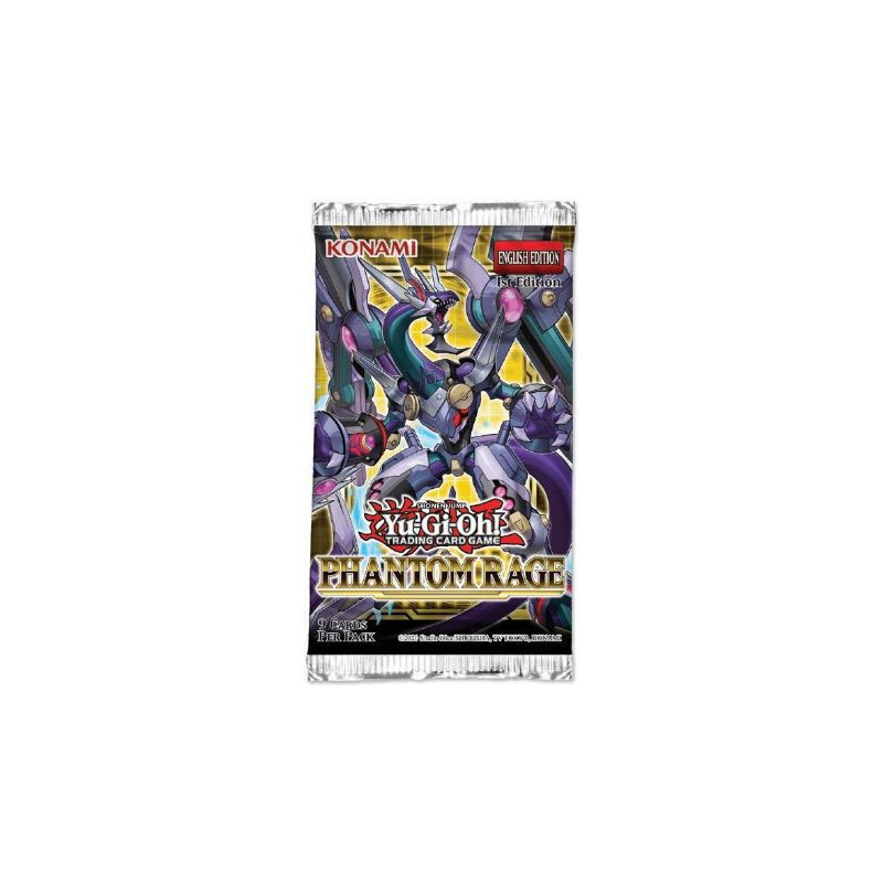 Yu-gi-oh! -  phantom rage booster pack (anglais) (p9/b24/c12)