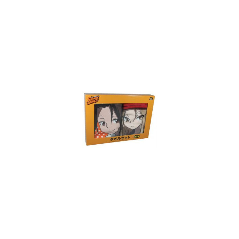 Shaman king -  set de serviettes - yoh & anna