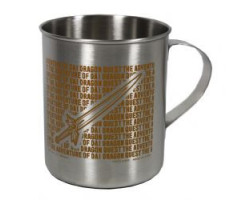 Dragon quest -  tasse en stainless jaune