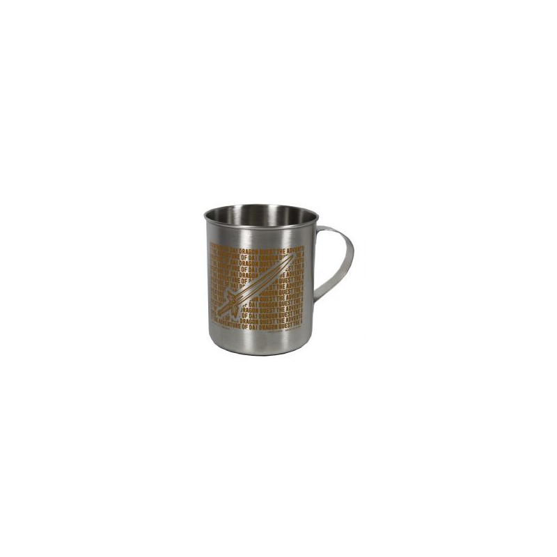 Dragon quest -  tasse en stainless jaune