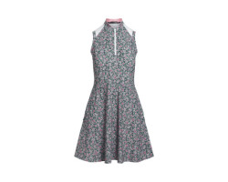 Robe sans manches à glissière 1/4 pour femmes