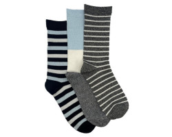 Chaussettes pour femmes, 3 paires