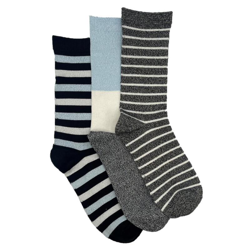 Chaussettes pour femmes, 3 paires