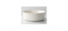 Saturna white serving bowl