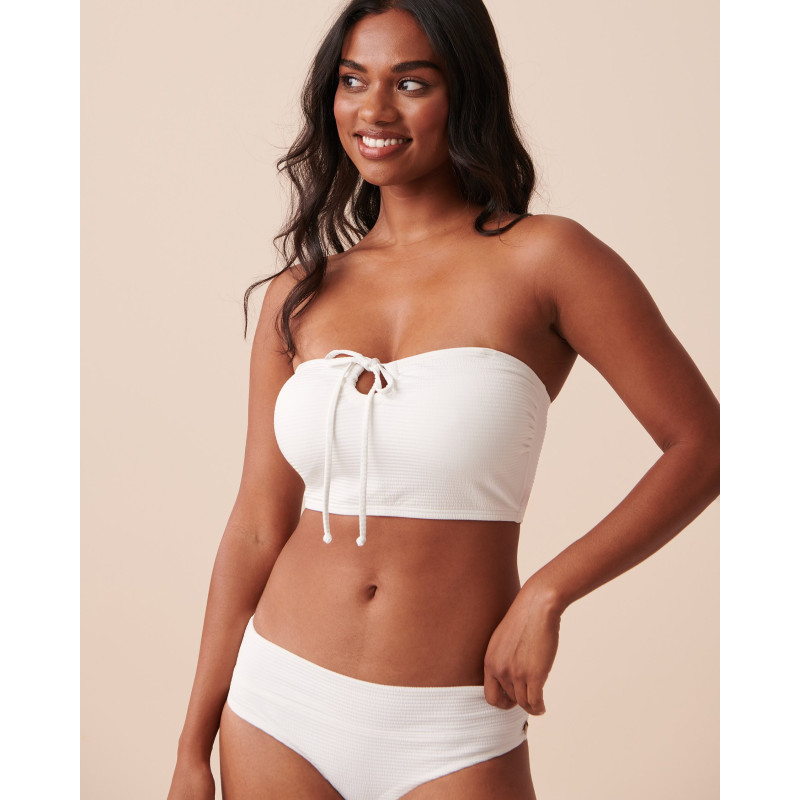 Haut de bikini bandeau SEERSUCKER