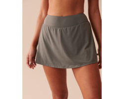 Bas de bikini jupe KHAKI GREY