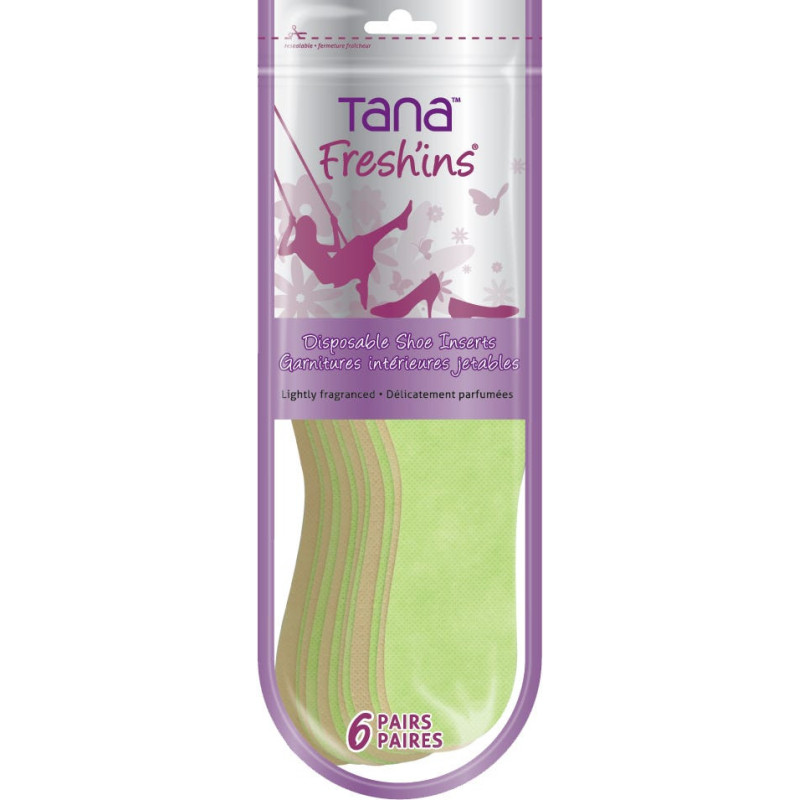 TANA Semelles ultraminces Fresh'ins - 6 paires