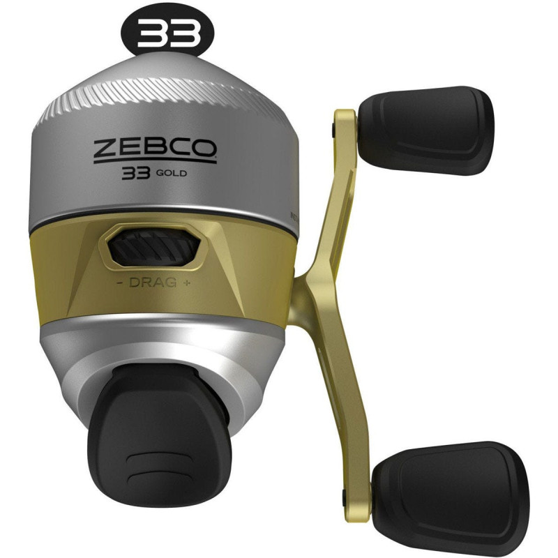 ZEBCO Moulinet fermé 33 Gold