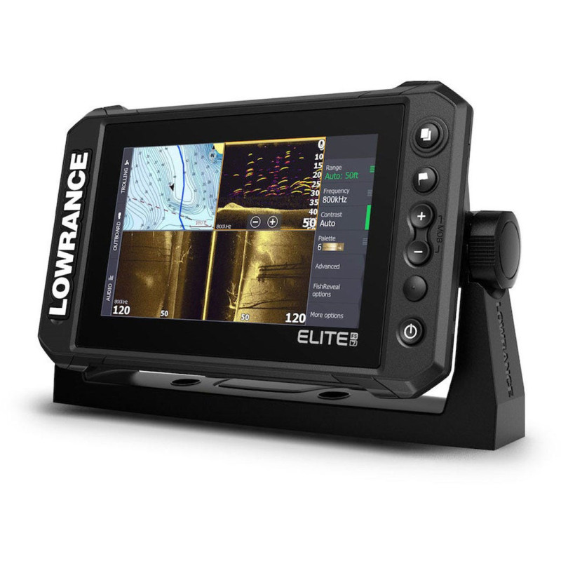 LOWRANCE Sonar portatif avec sonde Elite FS 7 All-Season Pack