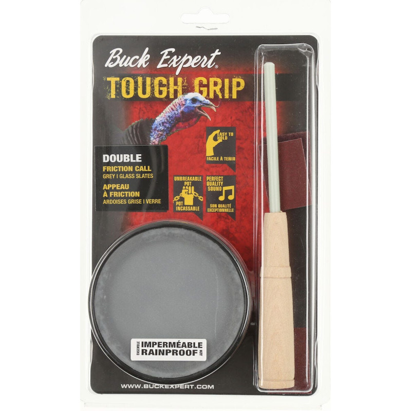 BUCK EXPERT Appeau à friction à dindon Tough Grip