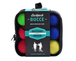 OUTSIDE INSIDE Ensemble de jeux de Bocce backpack