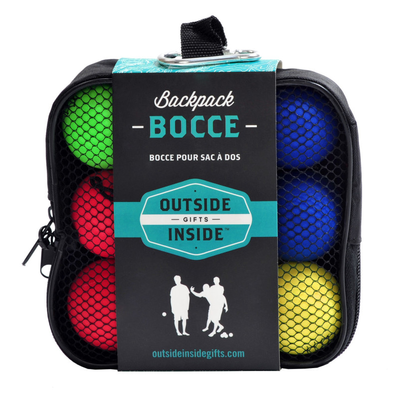 OUTSIDE INSIDE Ensemble de jeux de Bocce backpack