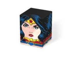 Ultimate guard -  wonder woman squaroes - boîte de deck (100+) -  dc comics