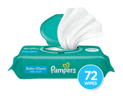 PAMPERS Lingette pour bébés, 72 unités