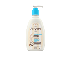 AVEENO BABY Nettoyant et shampoing quotidien, 354 ml, noix de coco et beurre de karité