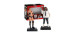 Wwe -  figurine the rock & mankind