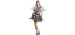 Monster high -  costume de rochelle goyle (enfant)