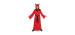 Diable -  costume de robe du diable (enfant)