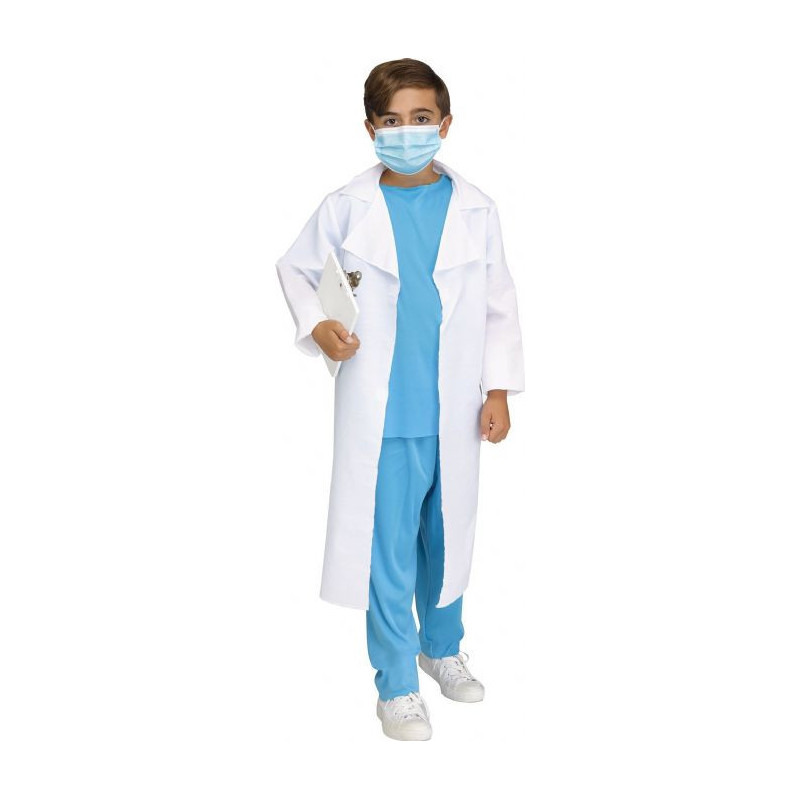 Infirmières et docteurs -  costume de docteur avec sarrau de laboratoire (enfant)