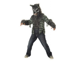 Loup-garou -  costume "hurler à la lune" (enfant)