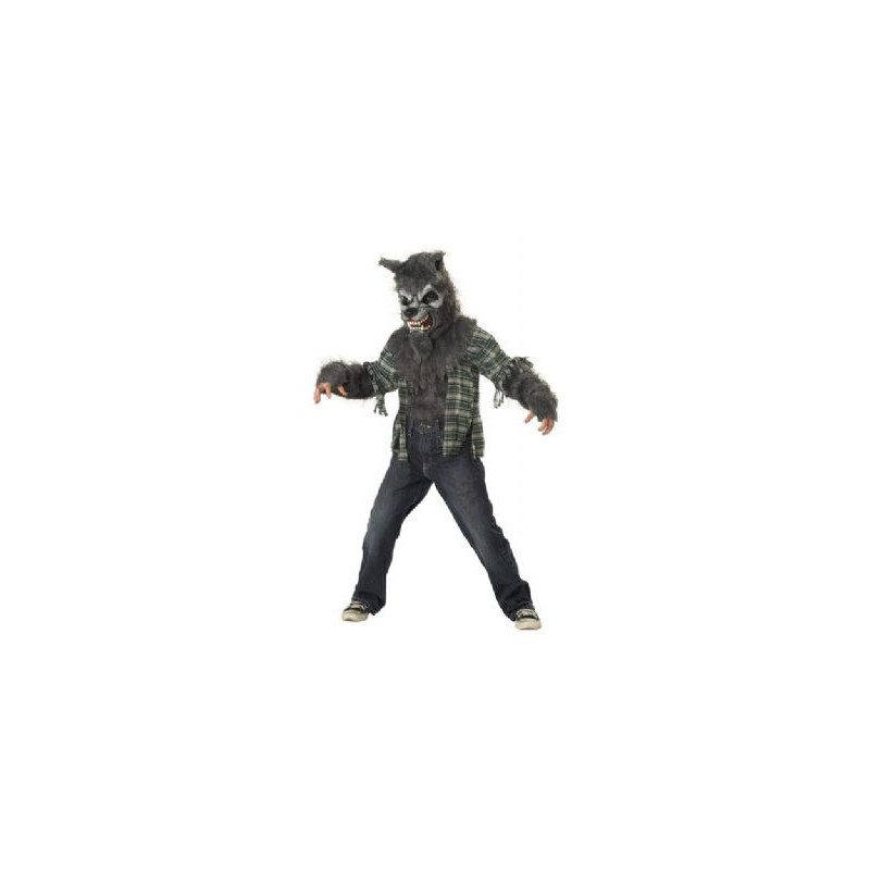 Loup-garou -  costume "hurler à la lune" (enfant)