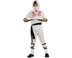 Ninja -  costume ninja - blanc (enfant)