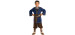 Maître de l'air, le -  costume de sokka (enfant)